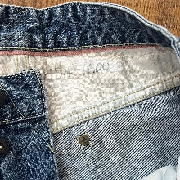 A. Kurtz RARE Men’s Button Fly Vintage Military Jeans 30x32 Cotton HD4-160U